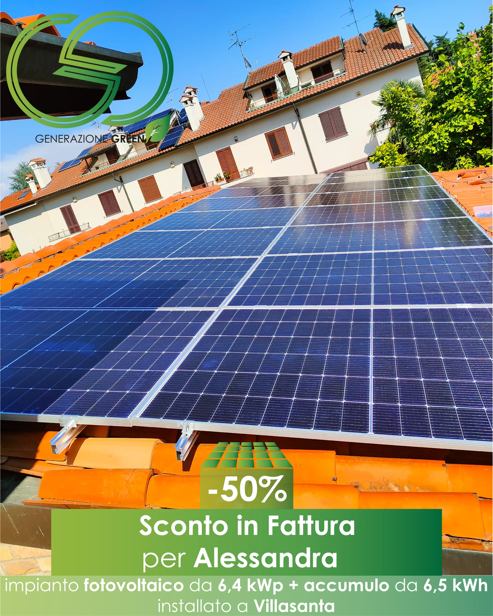 Fotovoltaico Alessandra Villasanta