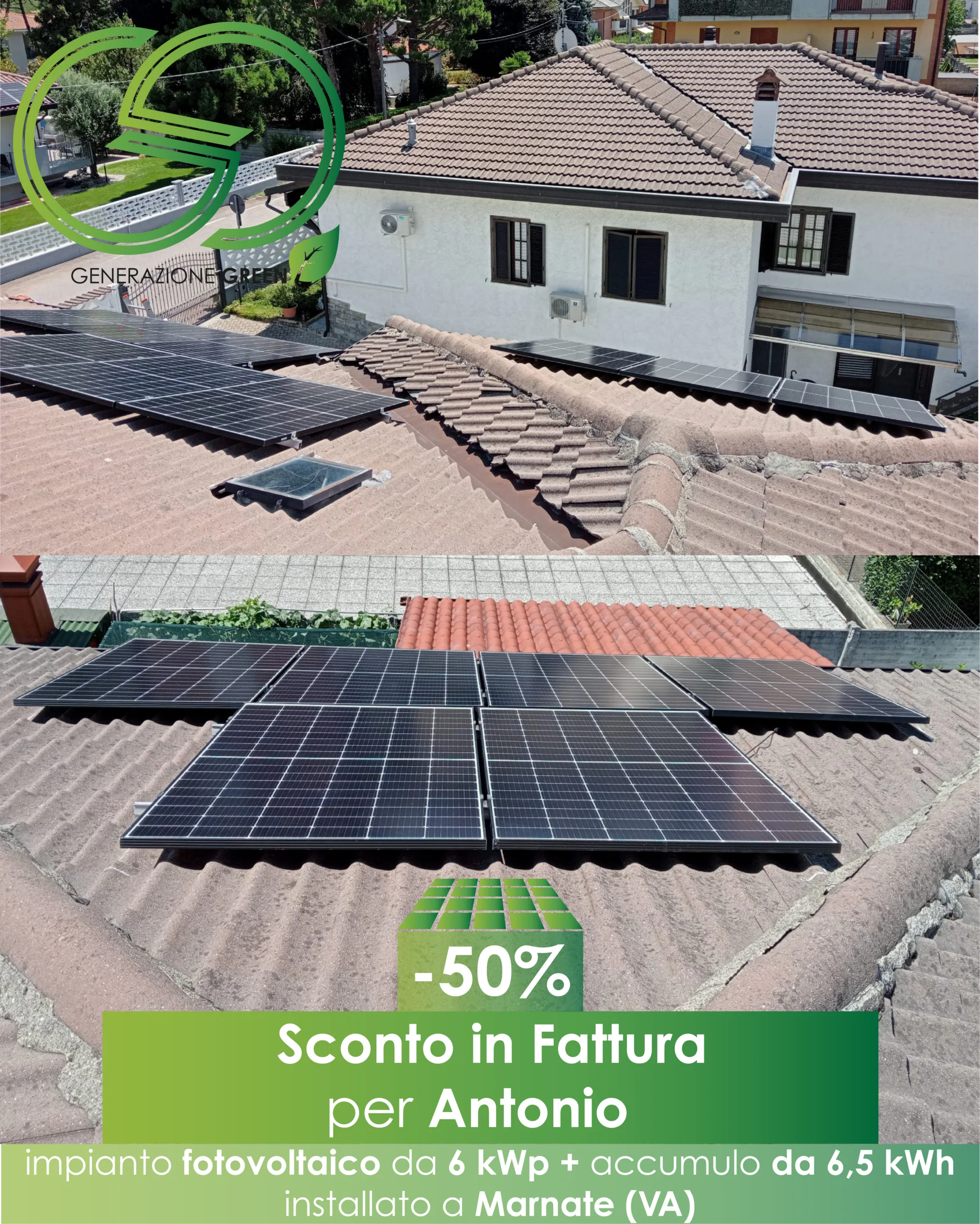 Fotovoltaico Antonio Marnate