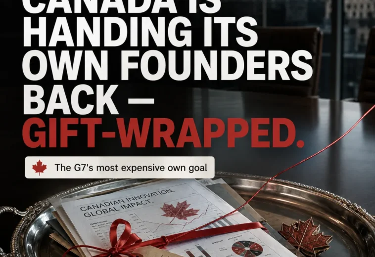 eros belotti - Canada losing entrepreneurs to the US — silver platter
