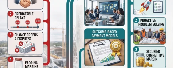 eros belotti - Alberta construction site illustrating the shift from traditional procurement to PPP and outcome-based project delivery