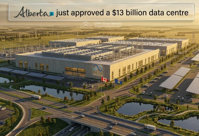 Meta’s $13 Billion Data Centre in Alberta: What It Signals for Construction