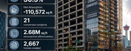eros belotti - Calgary office vacancy rate Q2 2026 chart