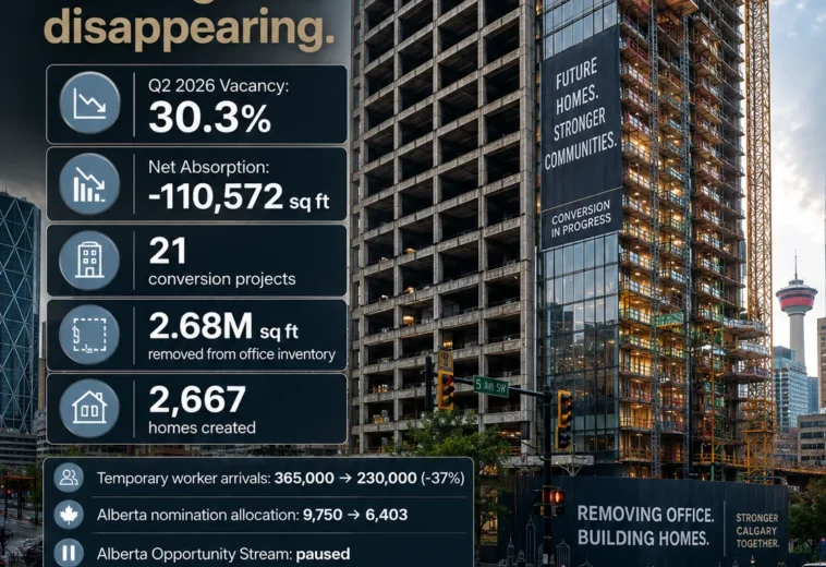 Calgary Office Vacancy: Why It Won’t Fix Itself
