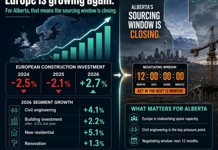 European Construction Is Growing Again. That’s Bad News for Alberta.